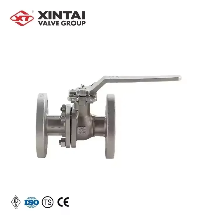 Q41F-40R DN15 stainless steel CF8M floating flange Ball Valves