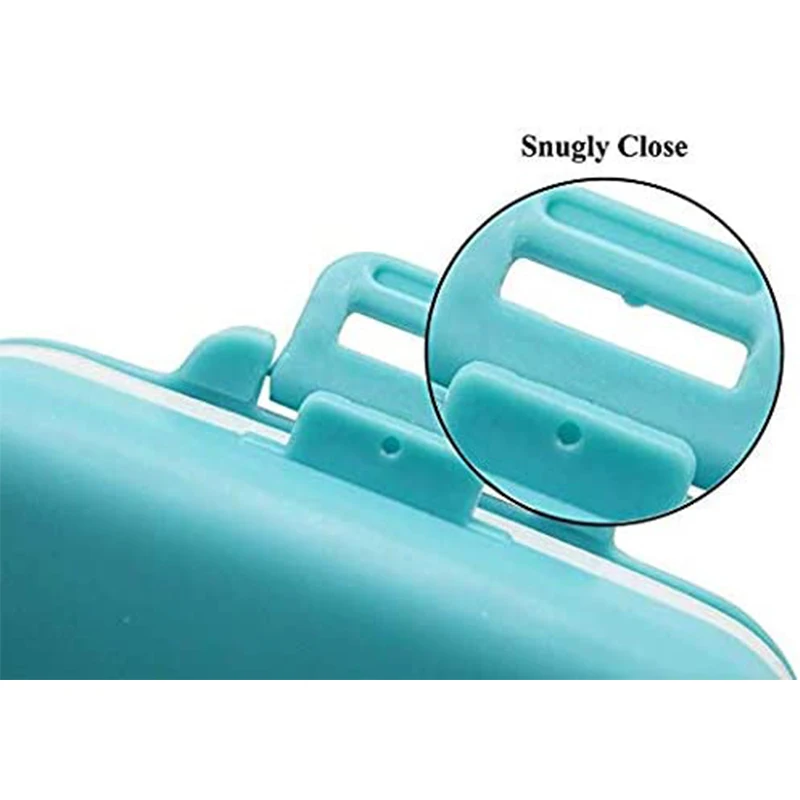 
Wholesale mini moistureproof 3 Removable Compartments Pill Box Organizer Medicine Travel Pill Case for Pocket or Purse Daily 