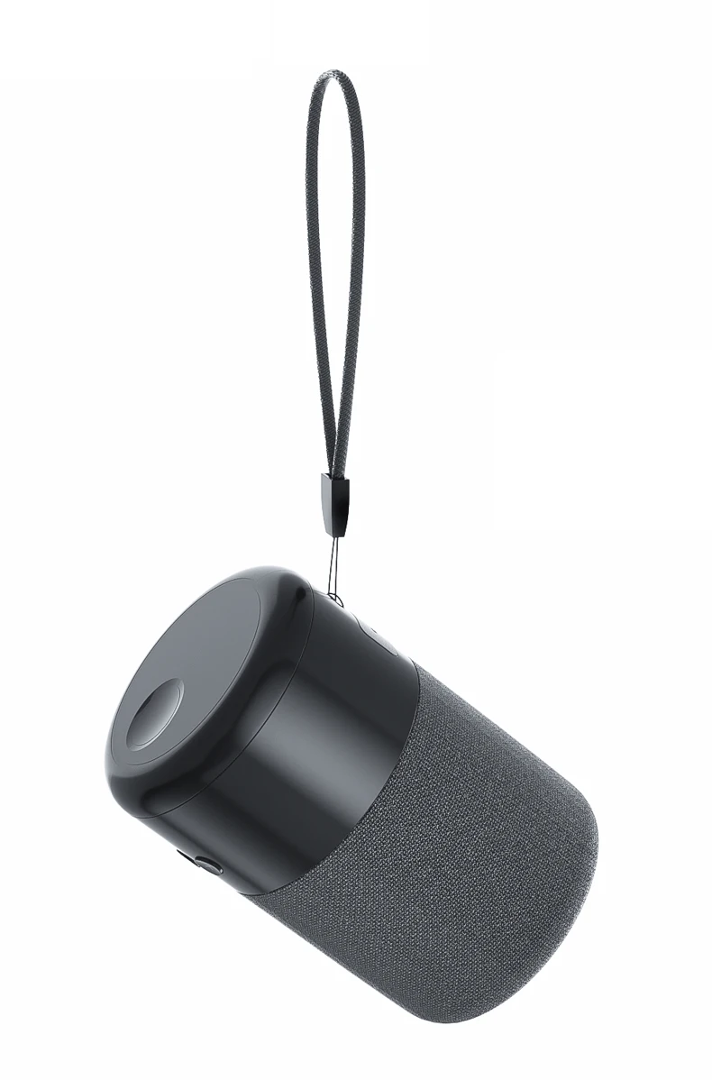 Fabric Portable Bluetooth Speaker Wireless Speaker Mini with TWS Earbuds Earphones