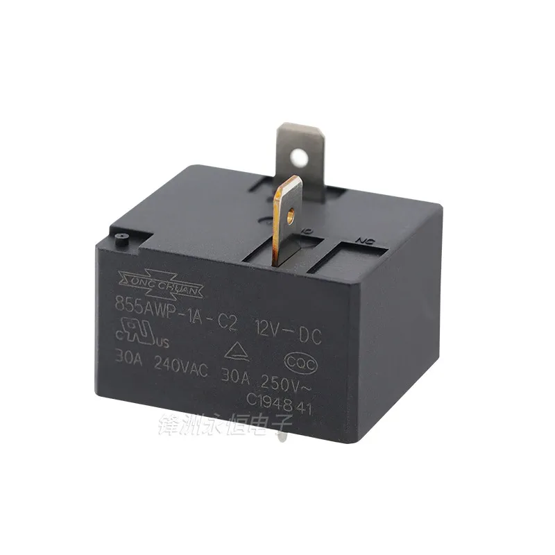  855AWP-1A-C2 12VDC 30A Оригинальное реле высокой мощности для кондиционера водонагревателя