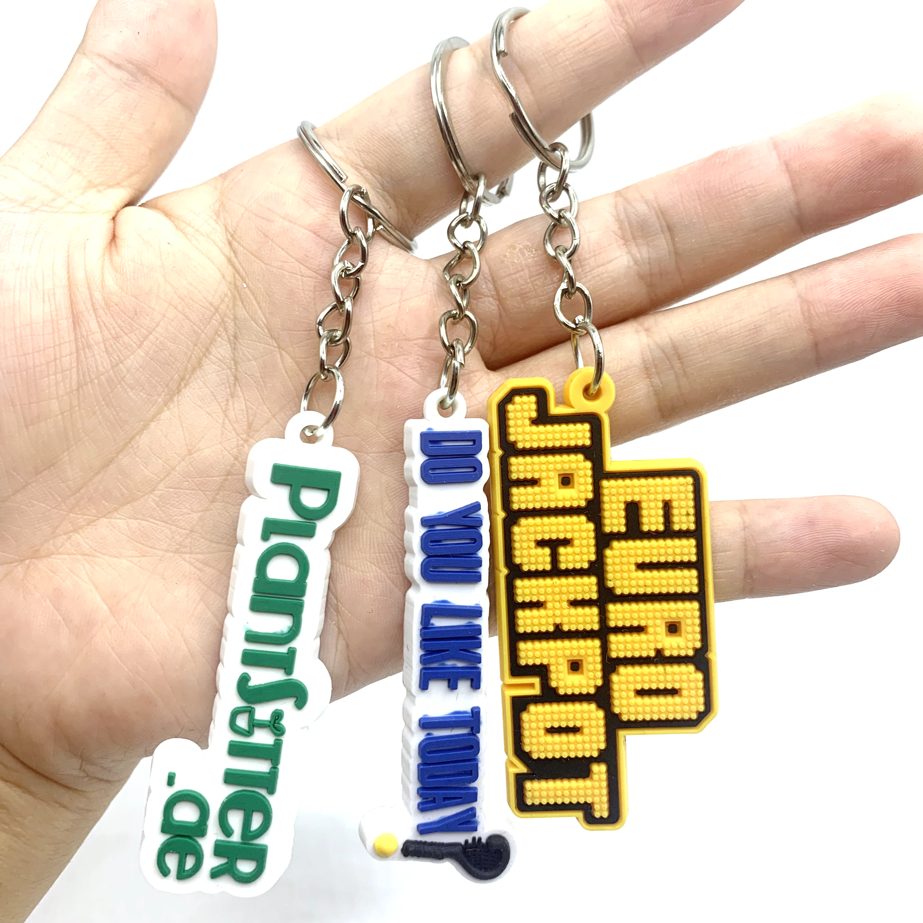 YINGXIN Eco-friendly machine making other key chains accessories for craft odm soft pvc rubber keychain