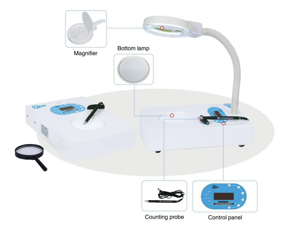 laboratory best price digital voice colony counter Model YLN - 30A