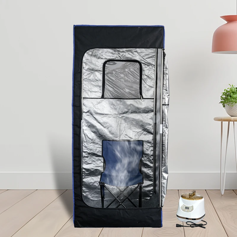 Wet Sauna Room SPA Whole Body Steam Sauna Tent 1 Person Wet Steam Home Use Portable Full Body Sauna Box