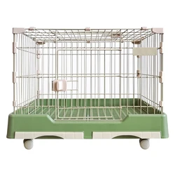 Factory direct dog cage breeding household small and medium-sized drawer pet cage easy to clean dog cage