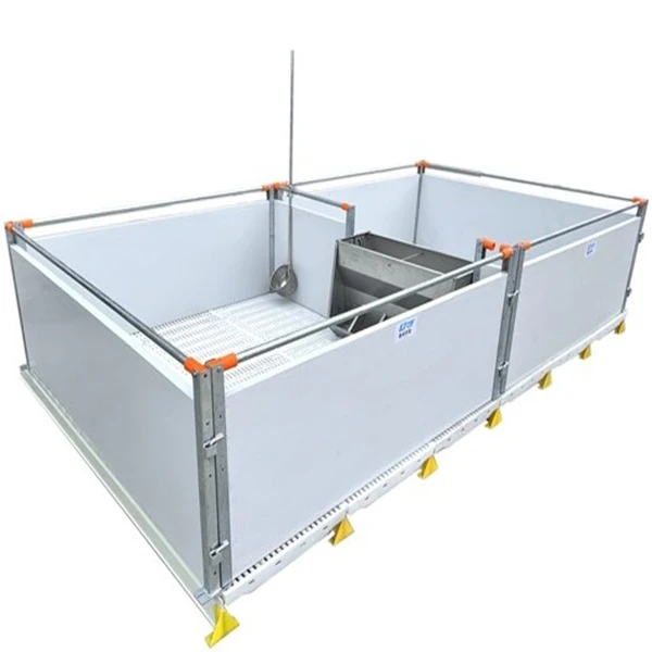 Top Sale Long Service Life Breeding Pig Nursery Crate PVC Fence Piglet Cage Weaning Stall Pen Farming Equipment for Piggery