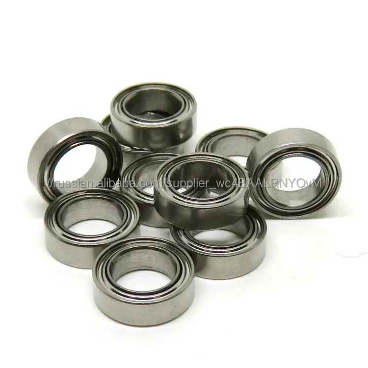 ABEC-5 SR8-7-ZZ Mini Stainless Steel Bearing 11.113x28.575x6.350mm