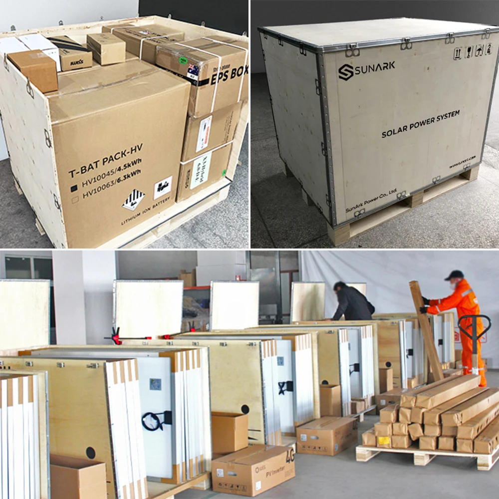 Sunark Hot Selling Off Grid Solar Power System 10Kva 20Kva 30Kva Solar Energy System With Lithium Battery
