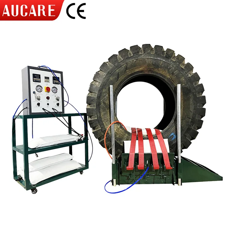 Dual heating otr tyre vulcanizer rubber tire vulcanizing press equipment tire repair vulcanization welding machine