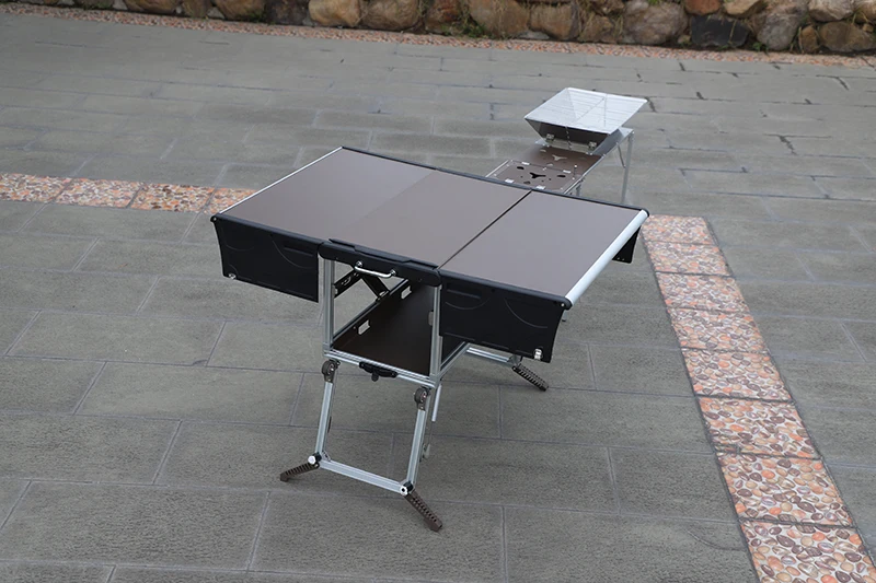 BULIN C650 Bbq Travel Accessories Picnic Camping With Roof Top Tent Outdoor Camping Mobile Kitchen