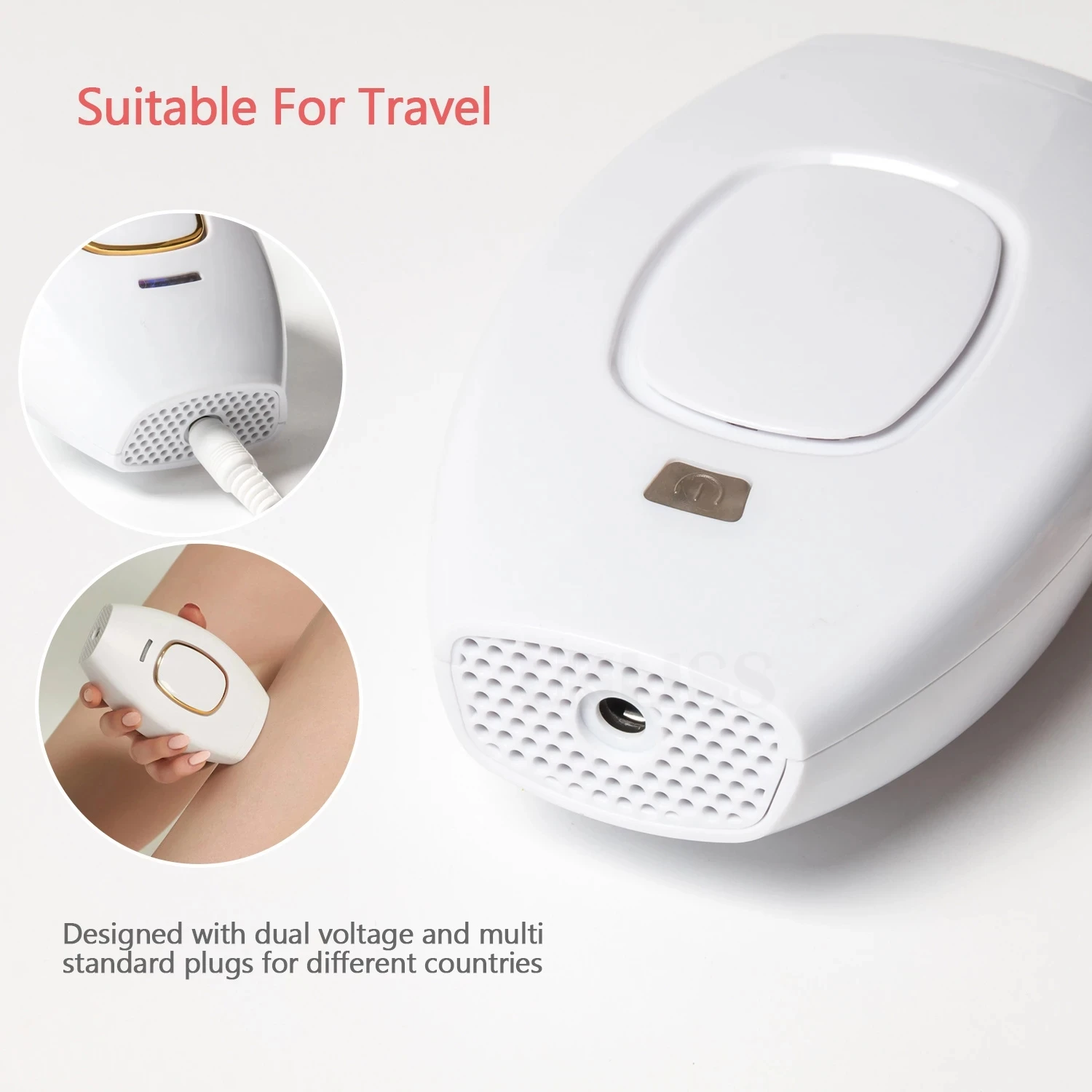 2022 New  women Permanent painless IPL Laser Hair Removal portable handheld homeuse Laser epilator for whole body