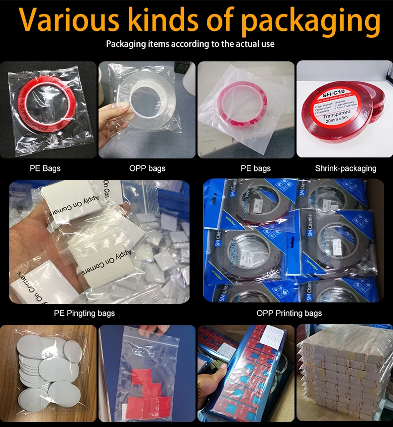 Super Strong Double Sided Tape,transparent adhesive tape 