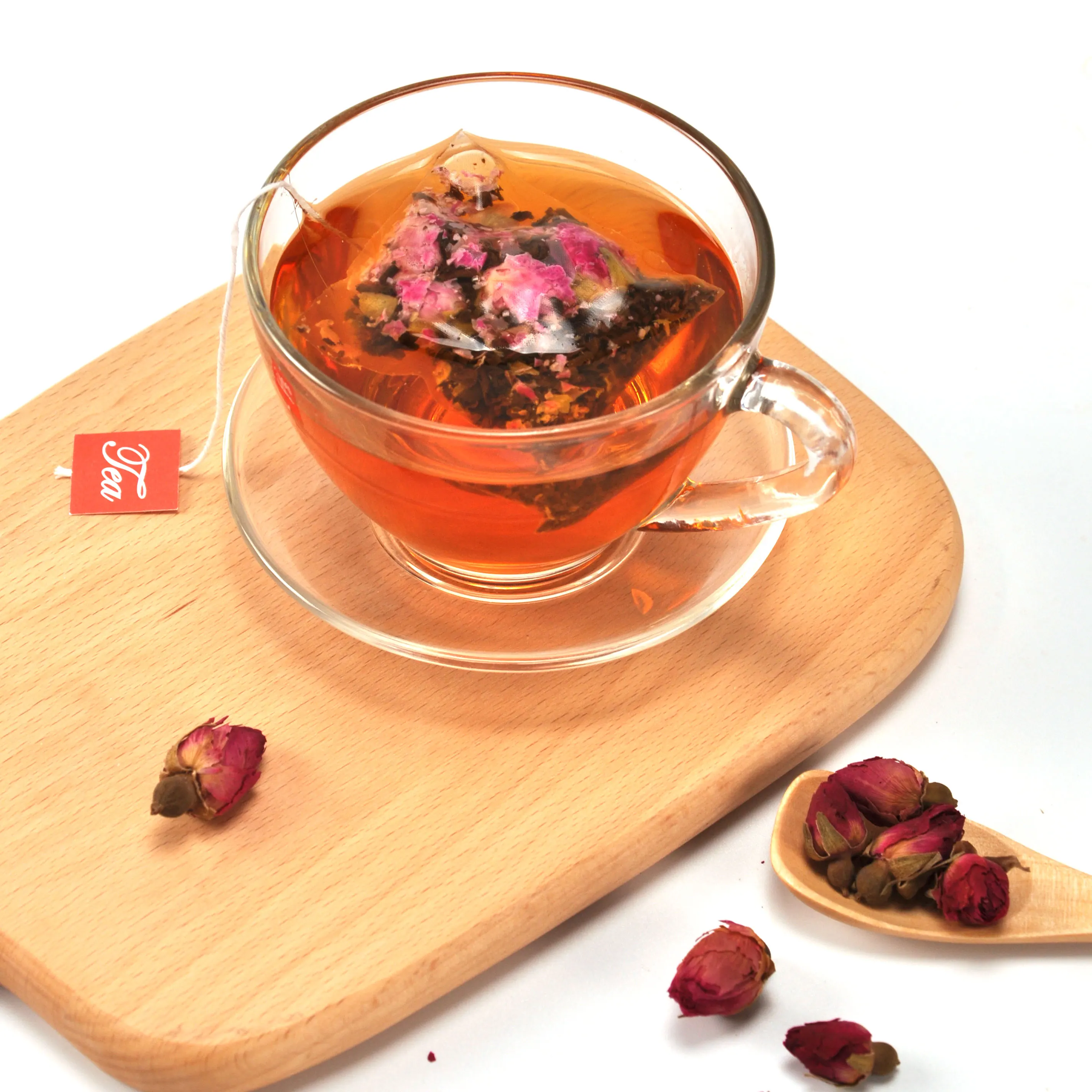 
Private label OEM/ODM organic whole rose lotus leaf black tea slimming detox tea 