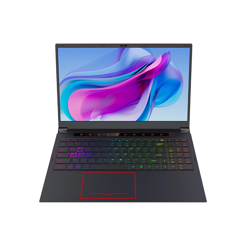 Игровой ноутбук с RGB-клавиатурой, 15,6 дюймов, Intel core i5 windows 11, ноутбуки ergoLift, шарнир