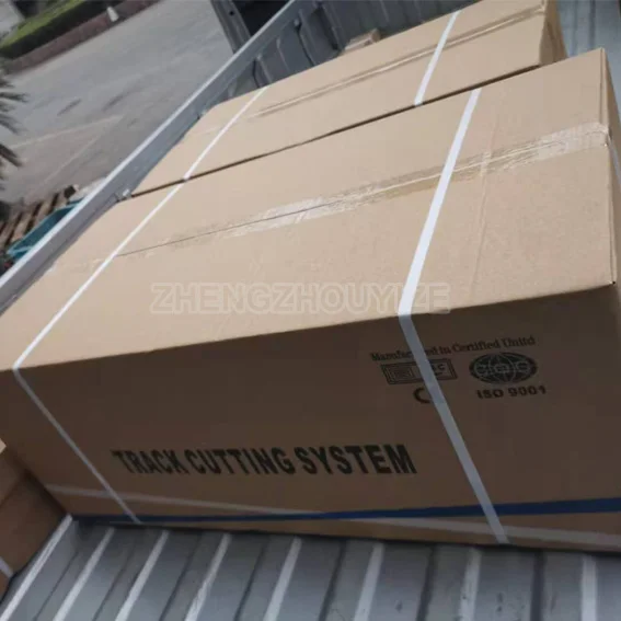 Fully Automated table Cloth Automatic Fabric end Cutting machine electric Round Knife fabric cloth End Edge Cutter machine