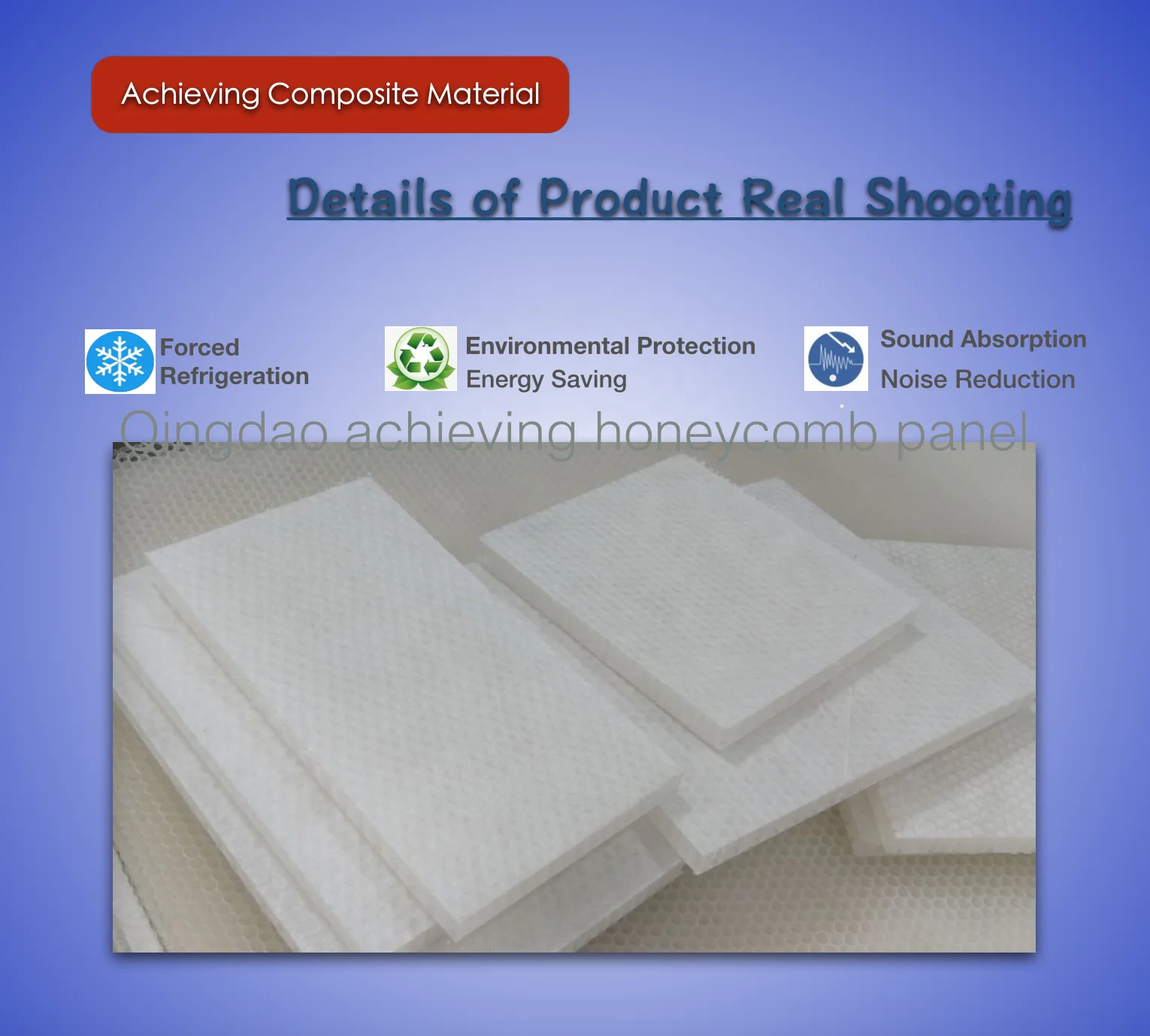 Структурная изоляционная панель для внутренней декоративной полипропиленовой/поликарбонатной сотовой облицовки стен