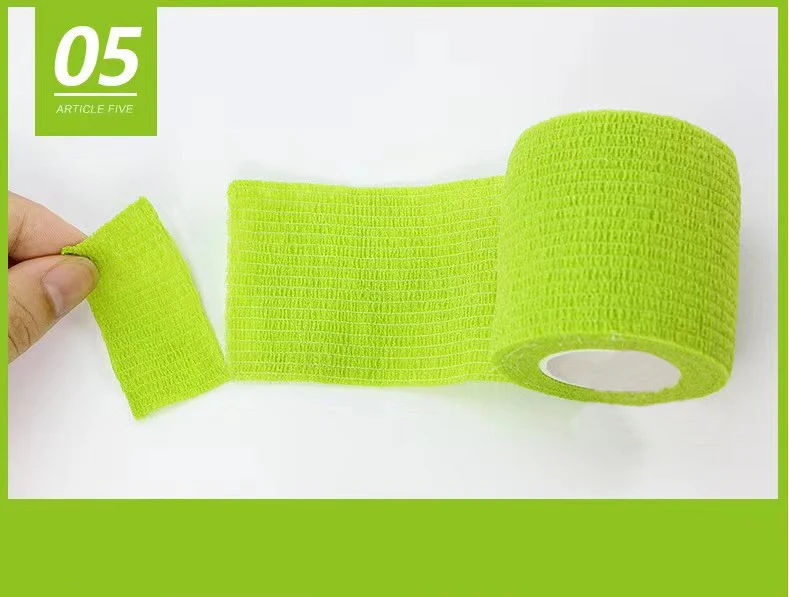 Self adherent bandage flexible elastic vet wrap hoof cohesive tape Bandage Vet Wrap Tape