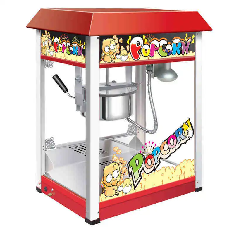 Mini Popcorn Machine ELECTRIC, Gas Operated 16oz 8oz 8 16 20 oz Ounce Commercial Popcorn Making Machine Popcorn Makers/