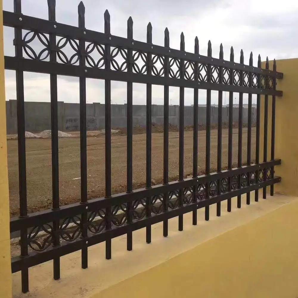 
Cheap Hot Dip Modern Designed Galvanized Steel Shield Fence Manufacturer Deeply Customized Modern Designed Fence Factory 