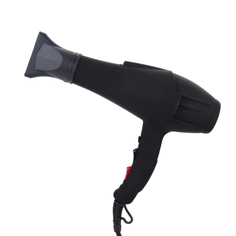 New Concept Volumizing Turbo Hairdryer Temperature Control Professional Black Salon Barber AC Motor Styling Blow Hair