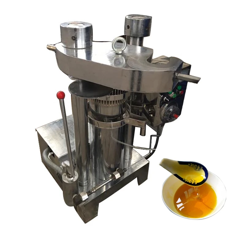 Commercial Vertical Hydraulic Oil Press Peanut Walnut Mustard Coffee Cocoa Bean Oil Extraction Machine