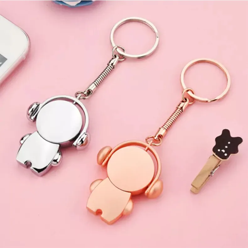 OEM Cle Clef Creative Memorias USB Flash Pen Drive Wedding Gifts USB 2.0 3.2 16GB 32GB 64GB  Metal Music Robot USB Flash Drive