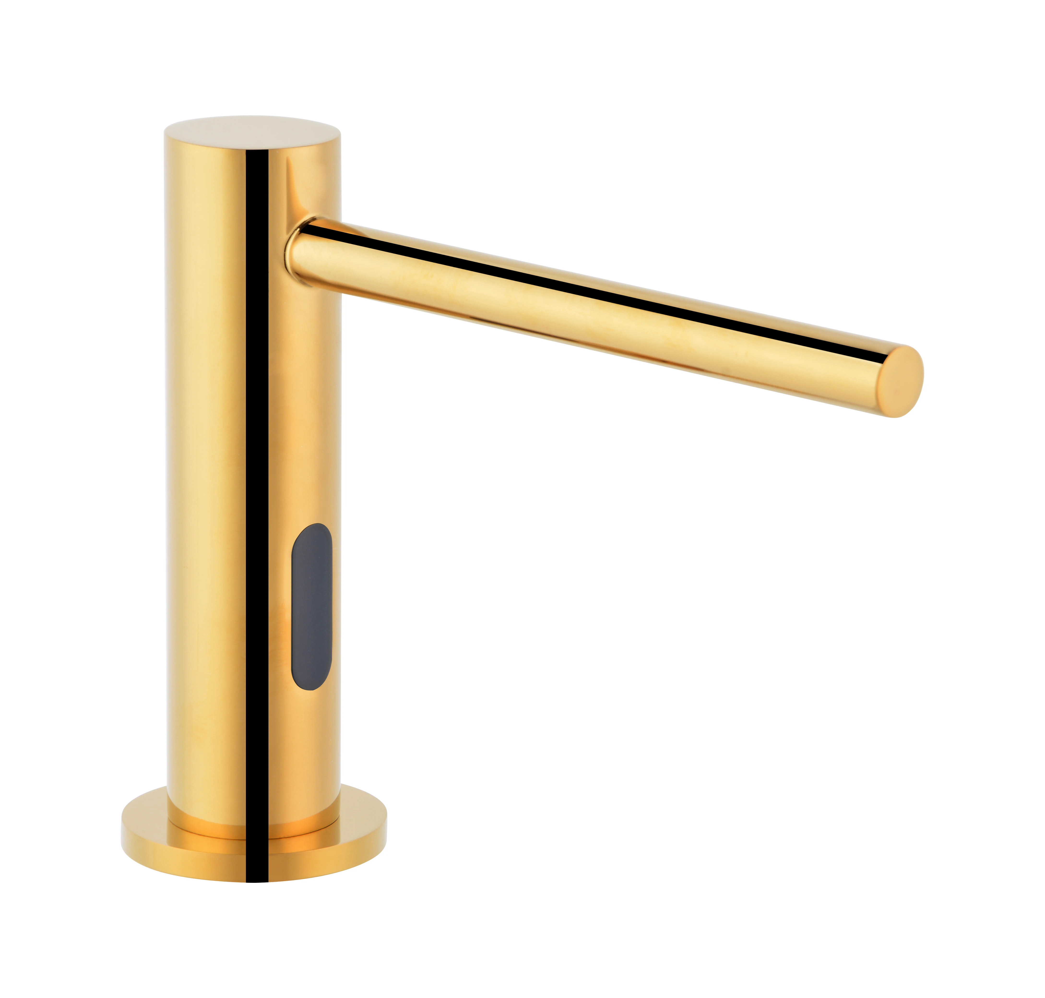 Public area durable use commercial style automatic liquid foam and sanitizer gel dispenser