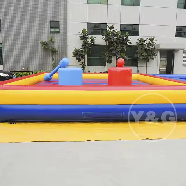 Y&G China Manufacturer Inflatable GladiatorJoust Outdoor Inflatable Gladiator Joust Sticks Free Design Inflatable Jousting Arena