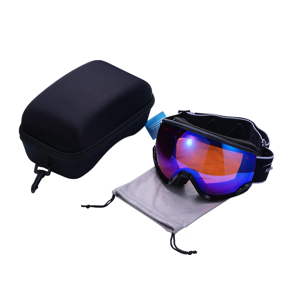 2024 Custom Logo Adult Snow Sport Glasses Protect Snowboard Goggles Ski Mask Goggles Glasses Windproof Snow Googles For Men