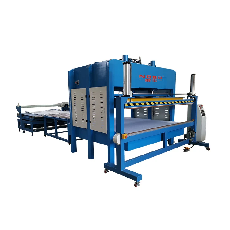 Packaging mattress production line compressor and rolling machine