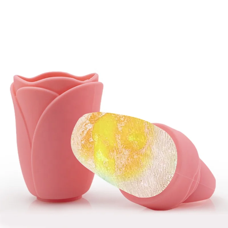 Lovely Shape Silicone Ice Roller For Face Eyes Neck Skincare Sensitive Skin Facial Treatment Ice Roller