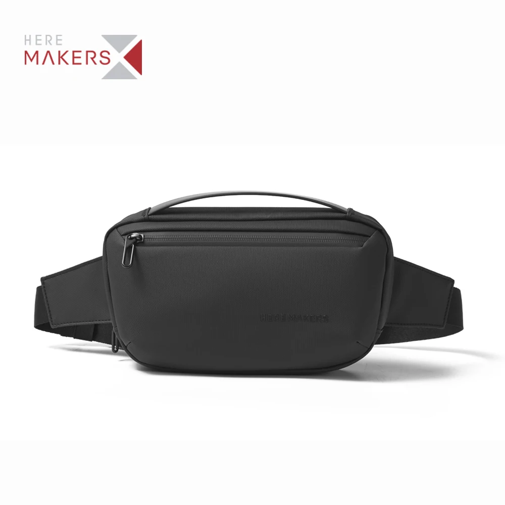 Custom Wholesale Business Fanny Pack Fashion Waist Bag High quality Belt Bag Lightweight Travel Chest Bag