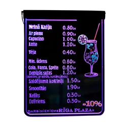 Flash Function Oem Style Led Display Handwriting Digital Advertising Display Board