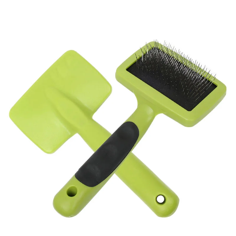 Pet comb hair pulling and beauty comb dog hair removal and knot opening comb pet cleaning and beauty product factory wholesale