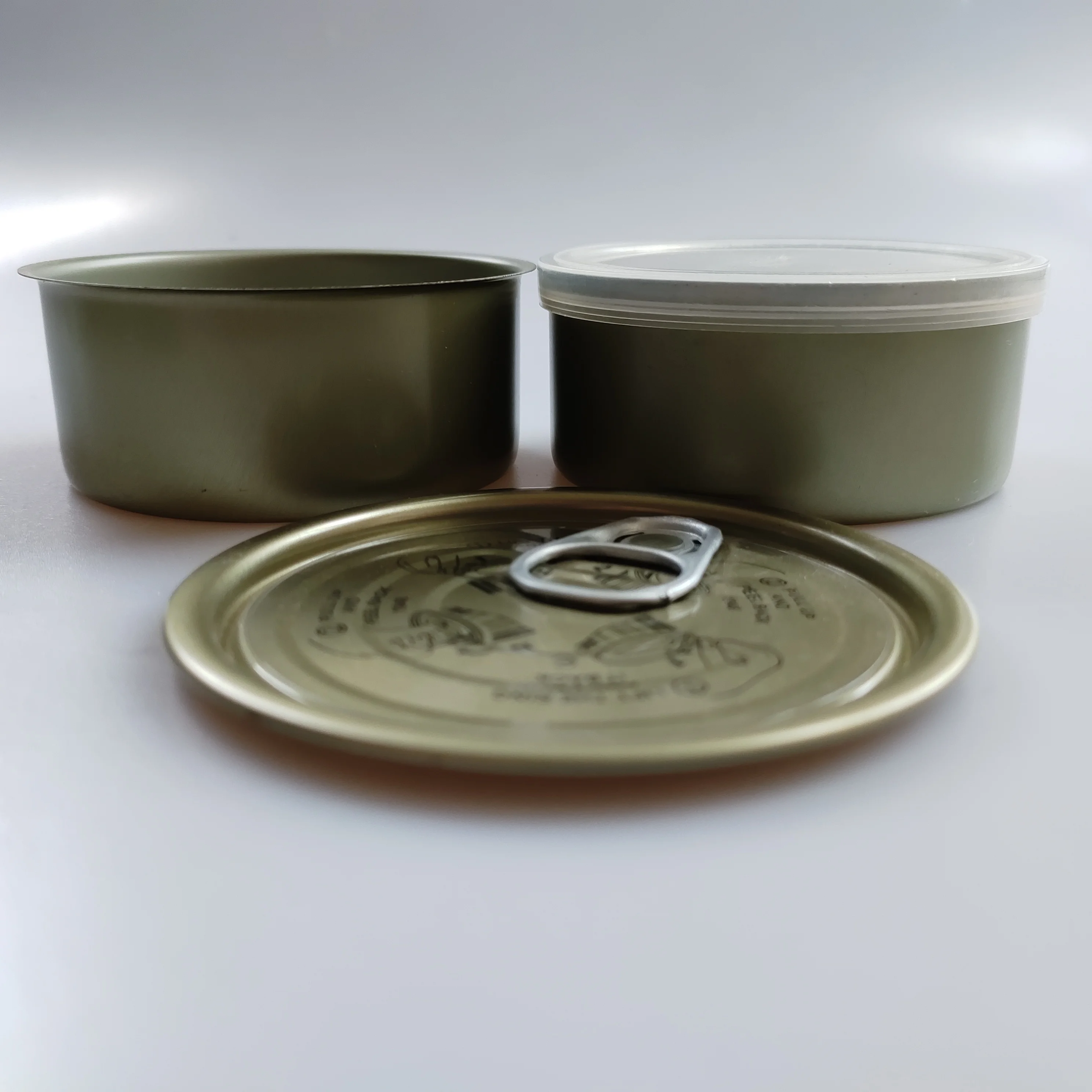 
machine seal easy open tin canned fish empty cans customizable size sufficient supply 