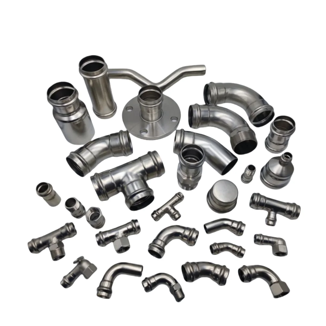 4inch internal and external polishing SS316 SS304 customized car exhaust pipe