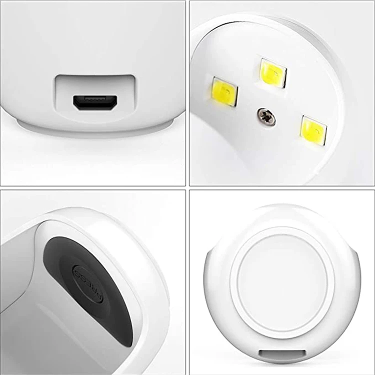 Ультрафиолетовая Светодиодная лампа для ногтей Мини Q-образный USB-кабель Сушилка гель-лака инструменты