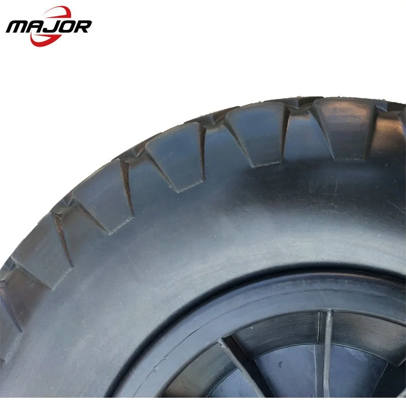 16 Inch 4.80/4.00-8 Heavy Load Wheelbarrow Wheel For Agriculture Hand Truck Factory Pu Foam Trolley Wheel
