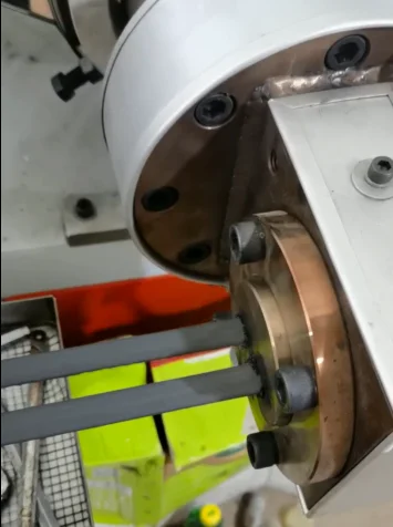 Fiberglass /Plastic geogrid strip extrusion Production line and ultrasonic geogrid welding equipment