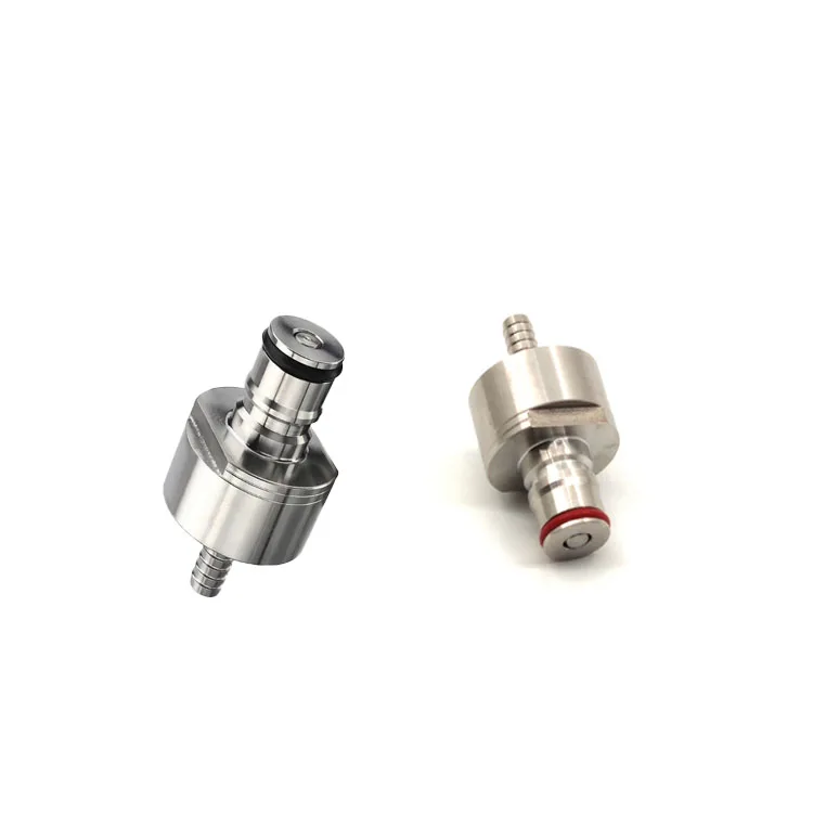 Stainless Steel 304 With 5_16 Inch Barb Ball Lock For Home Brewing Beer Carbonation Lid _on Soft Drink Pet Bottles Homebrew Keg