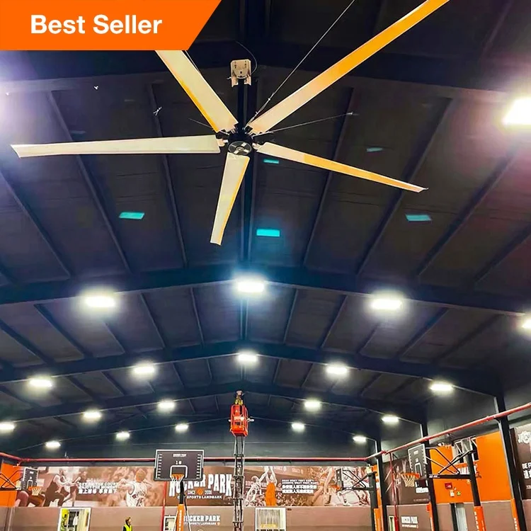 0.8kw workshop big ceiling fan 20 foot diameter warehouse ceiling fan