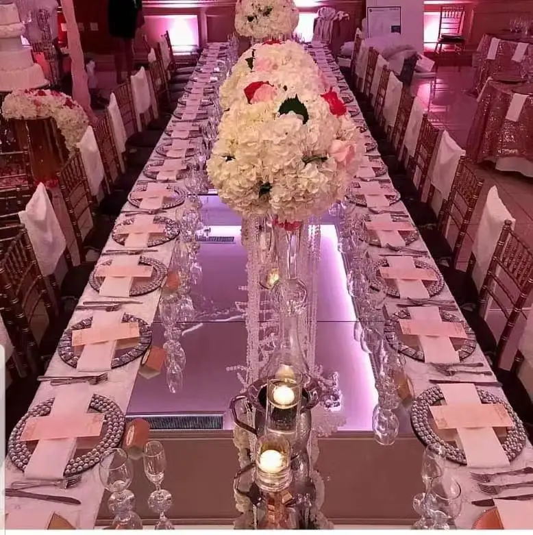 3mm acrylic mirror table top wedding