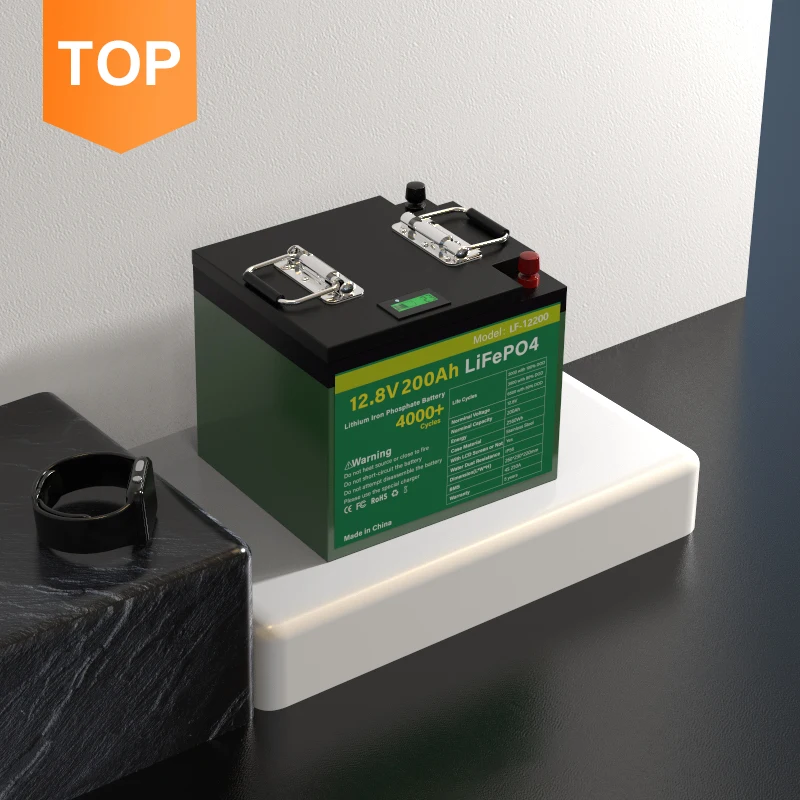 12V 200Ah Lifepo4 Baterias Autos A Solares Titanate Agriculture Sprayer Pump Iron Phosphate Car Charger Lto Lithium Ion Battery