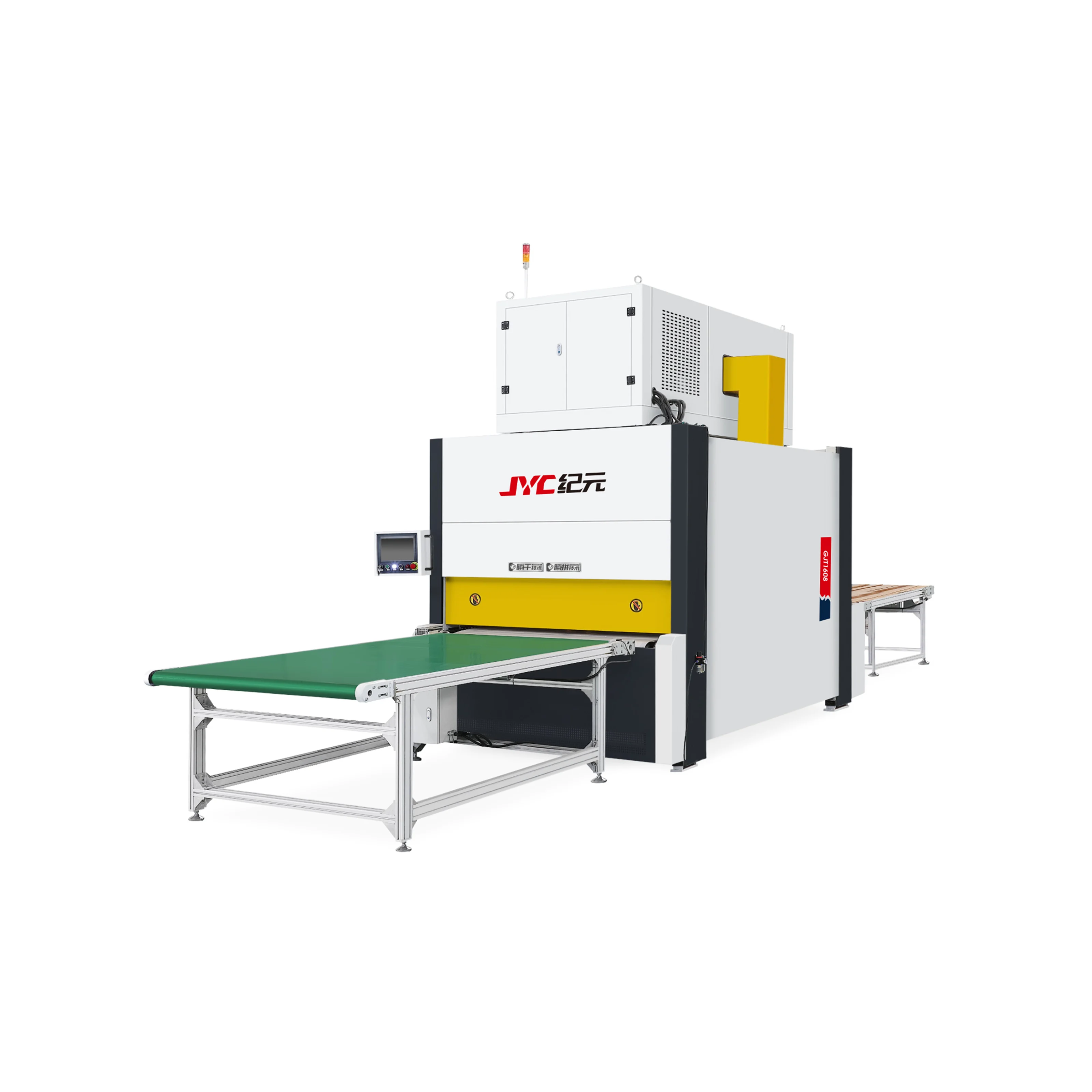 Hot Sale JYC High Frequency Engineered Wood Door Floor Making Production Line Wood Veneer Hot Press Pasting Chipboard Machine