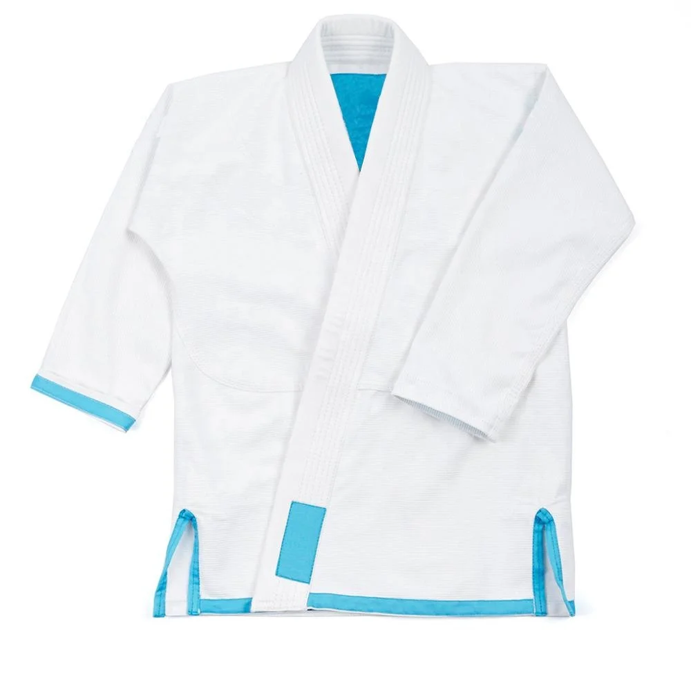 
Wholesale custom bjj gi kimono brazilian jiu jitsu bjj gi new design high quality 550gms pearl weace gold weave grappling suit 