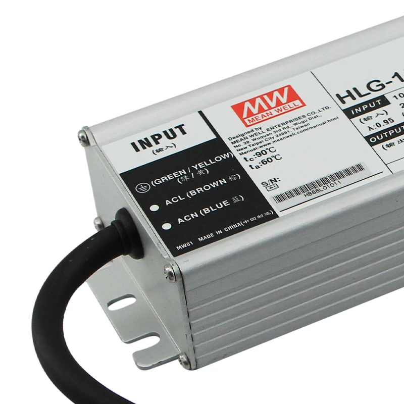 Оригинальный HL-150H-42B 150 Вт 42В 0-10V затемнения светодиодный драйвер