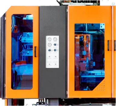 Jerry can bottle PE PP Extrusion blow moulding machine The Pq valve or proportional valve  controls the hydraulic system