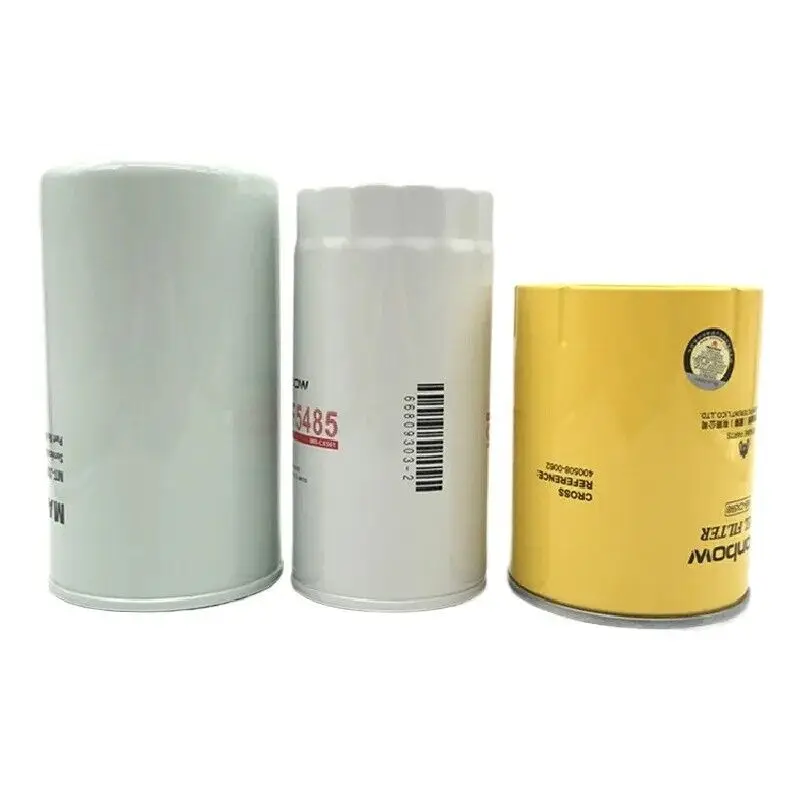 For Doosan Daewoo Dx215-9c Diesel Engine Oil Grid Air Filter Oil Water Filter Excavator accessories digger digging