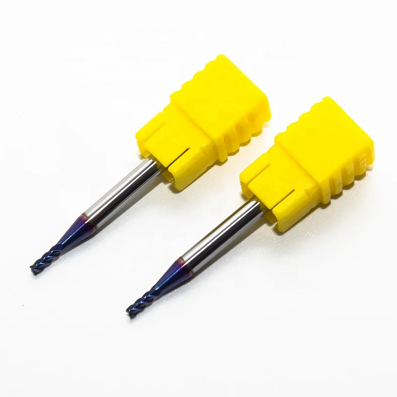 Authentic CNC end milling cutter cemented carbide wet cutting CNC lathe tool 60 degree four edge milling cutter