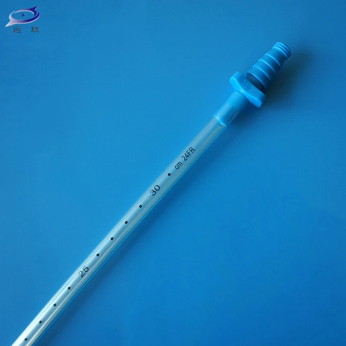 Jiangsu Medical PVC Chest Drainage Catheter, Thoracic Drainage Catheter, With/without Trocar