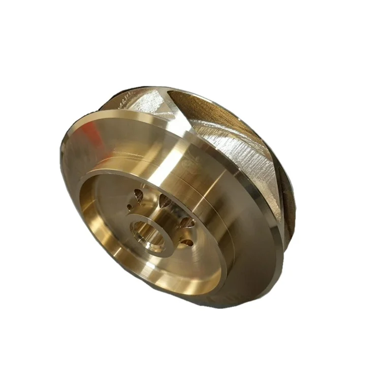 
OEM metal parts manufacturer Semi-open enclosed impeller centrifugal pump 